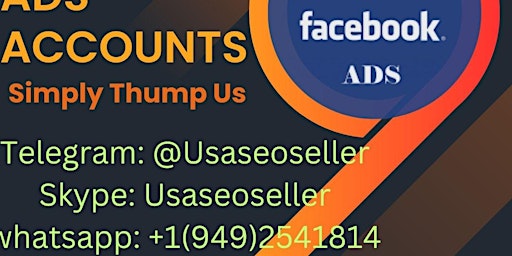 Buy Facebook Ads Accounts  primärbild