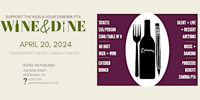 Immagine principale di Wine & Dine 2024 