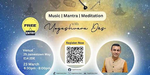 Primaire afbeelding van Music | Mantra | Meditation with Yogeshvara Dasa