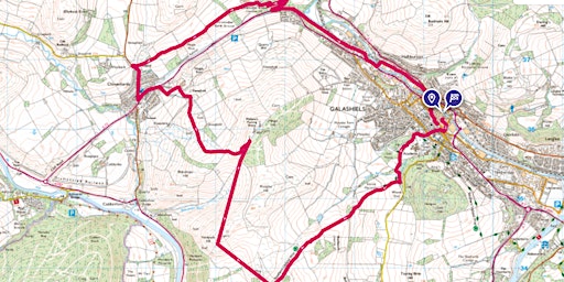 GWF Walk 1 - Southern Upland Way, Neidpath & Meigle Hills and Torwoodlee primary image