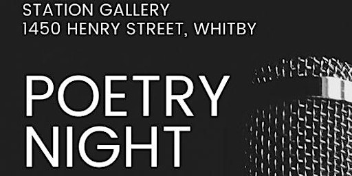 Imagem principal do evento Poetry Night at Station Gallery