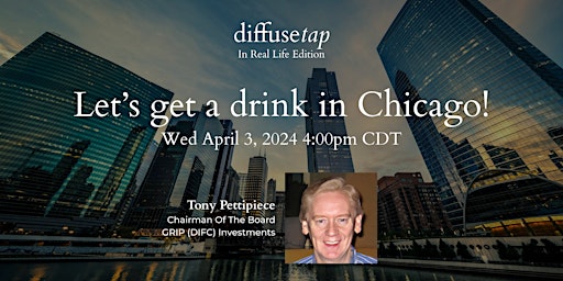 Imagem principal do evento DiffuseTap "In Real Life" - Chicago Edition