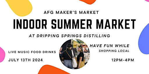 Immagine principale di Austin Feel Good Market At Dripping Springs Distilling 