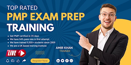 Primaire afbeelding van PMP Online Training in Jeddah - Limited Offer (شهادة مدير مشاريع محترف)