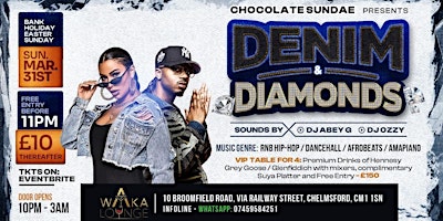 Primaire afbeelding van Chocolate Sundae Denim & Diamonds Party