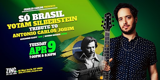 Primaire afbeelding van Só Brasil: Yotam Silberstein — A Tribute to Antonio Carlos Jobim