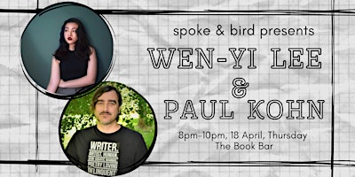 Primaire afbeelding van Spoke & Bird presents: Wen-Yi Lee & Paul Kohn