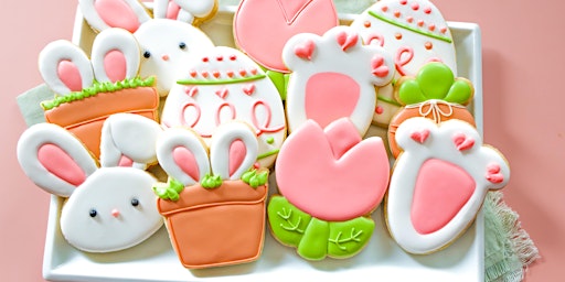Primaire afbeelding van Beginners 'Easter' Cookie Decorating Class 11am-1pm
