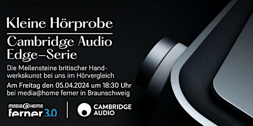 Imagem principal de Kleine Hörprobe - Cambridge Audio Edge