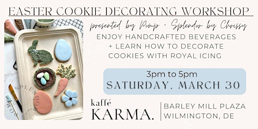 Hauptbild für Easter Cookie Decorating Workshop