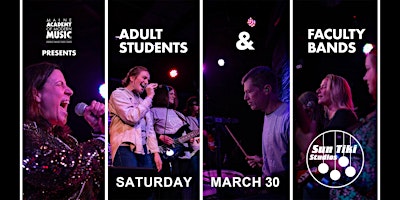 Primaire afbeelding van MAMM Presents: Adult Students & Faculty Bands