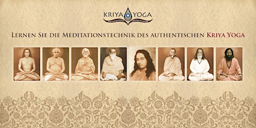 DER AUTHENTISCHE KRIYA YOGA  öffentlicher Vortrag von Swami Karunananda