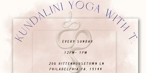 Imagem principal do evento Copy of Kundalini Yoga With T.