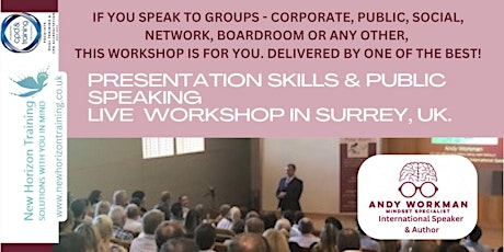 Presentation Skills Live Training: Confidence Speaking in Front of Others!