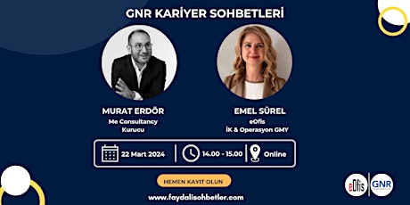 Imagen principal de eOfis | Emel Sürel | GNR Kariyer Sohbetleri