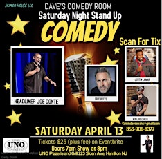 SATURDAY NIGHT STANDUP APRIL 13