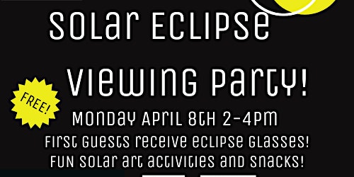 Hauptbild für Solar Eclipse Viewing Party at Ferris Triangle Park!