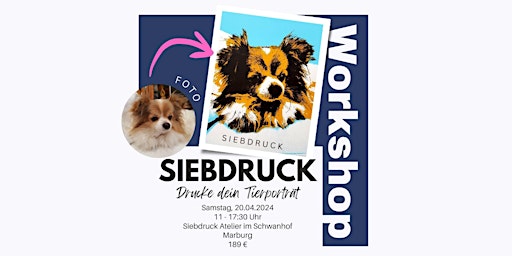 Primaire afbeelding van DRUCKE dein TIERPORTRÄT - Siebdruck Workshop