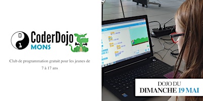 Coderdojo Mons | 19 Mai 2024 primary image