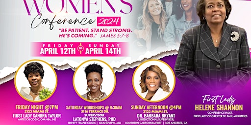 Image principale de Greater St. Paul Ministries 2024 Women's Conference