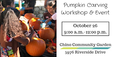 Pumpkin Carving Workshop & Event primary image