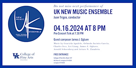 UK New Music Ensemble Spring 2024