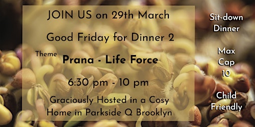 Primaire afbeelding van Good Friday Family Dinner for 10