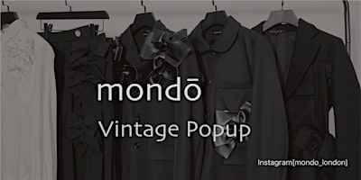 Hauptbild für mondō Vintage pop-up Archive Sale