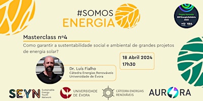 Masterclass - Como garantir a sustentabilidade de projetos de energia solar