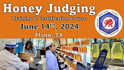 Honey Judge Training & Certification,  NORTH TEXAS (Level 1)