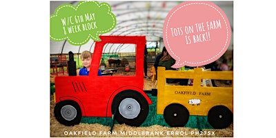 Primaire afbeelding van TOTS ON THE FARM at Oakfield (Tuesdays)