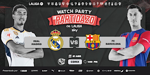 Image principale de EL CLASICO de LALIGA en CDMX