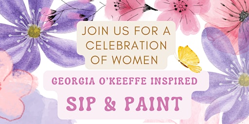 "HER FLOWERS" SIP & PAINT CELEBRATING WOMEN primary image