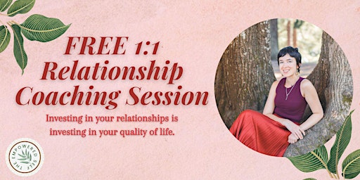 Primaire afbeelding van One Free Relationship Coaching Session