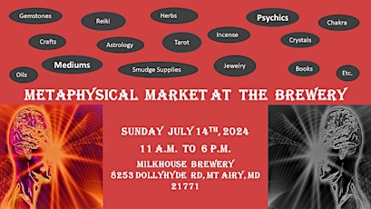 Metaphysical Market at the Brewery