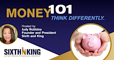 May LIVE  Money 101 FXBG  with Judy Robbins primary image
