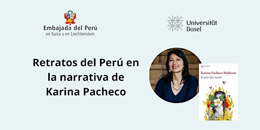 Imagem principal do evento Retratos del Perú en la narrativa de Karina Pacheco
