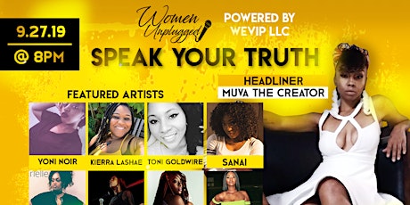 Hauptbild für Women Unplugged-Speak Your Truth
