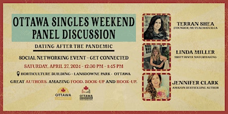 Single & Looking Panel Discussion: Dating Today | Ottawa International Expo