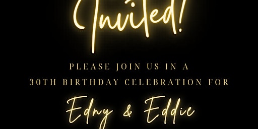 Edny & Eddie’s 30th Celebration primary image