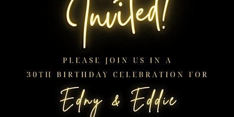 Edny & Eddie’s 30th Celebration