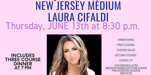 Primaire afbeelding van New Jersey Medium- Laura Cifaldi at Max’s Es-Ca