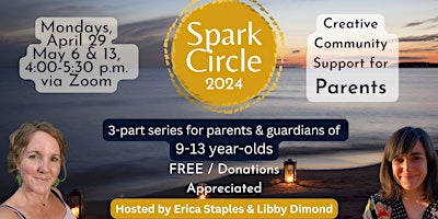 Spark Circle - Creative Support for Parents of 9-13 year-olds primary image
