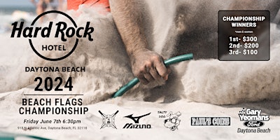 Hauptbild für The Hard Rock Beach Flags Championship 2024