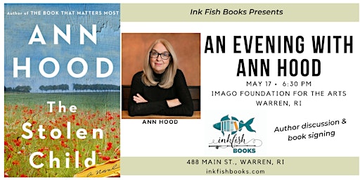 Image principale de AN EVENING WITH ANN HOOD & THE STOLEN CHILD: AN AUTHOR TALK & BOOK SIGNING