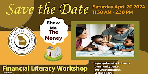 Primaire afbeelding van Financial Literacy Family Workshop