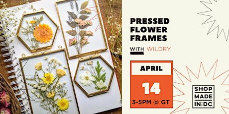 Pressed Flower Frame Workshop with Wildry