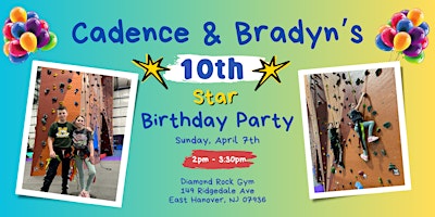 Imagem principal do evento Bradyn & Cadence's STAR Birthday Party