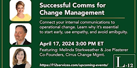 Successful Comms for Change Management