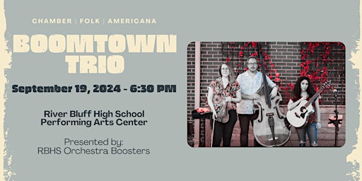 Boomtown Trio Concert primary image